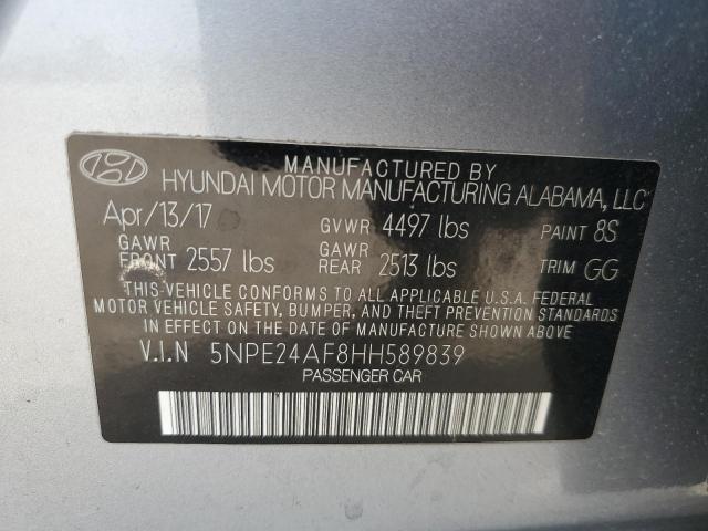 2017 HYUNDAI SONATA SE - 5NPE24AF8HH589839