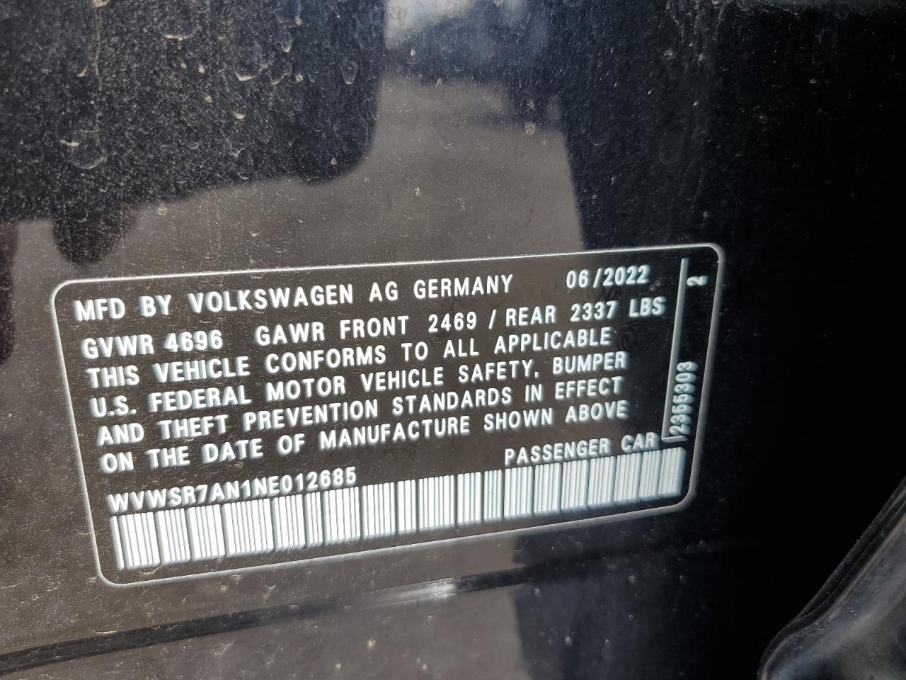 VOLKSWAGEN ARTEON SE R-LINE