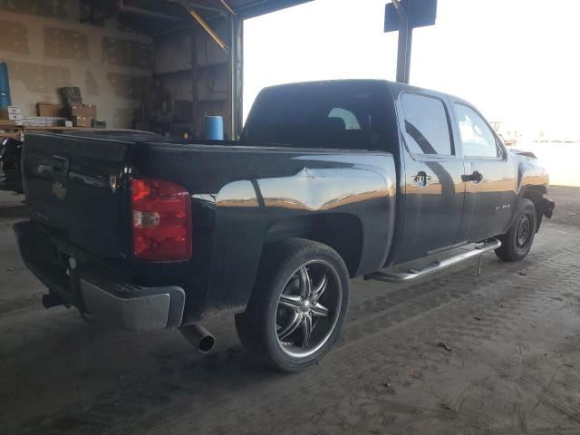 CHEV SILVERADO C1500 LT 2012 black crew pic flexible fuel 3GCPCSE0XCG196460 photo #4