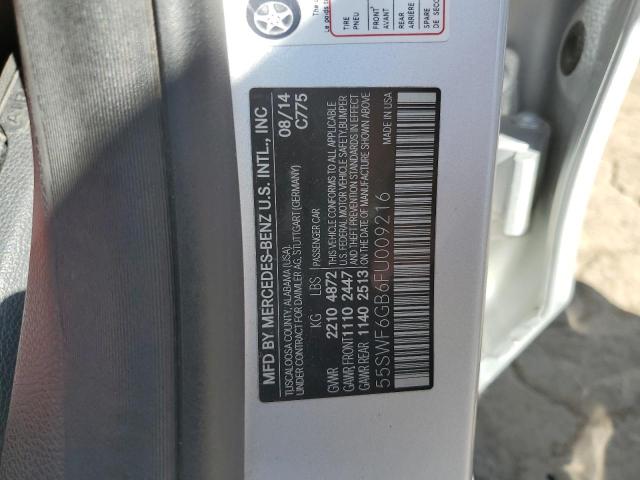 2015 MERCEDES-BENZ C 400 4MAT 55SWF6GB6FU009216