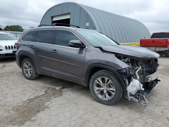 2015 TOYOTA HIGHLANDER XLE 5TDKKRFH7FS104219