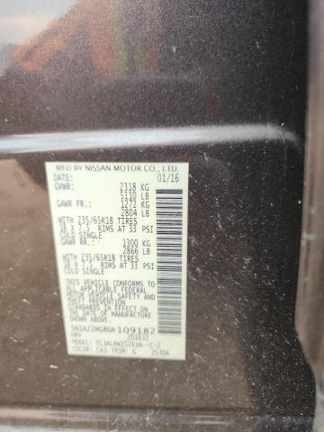 2016 NISSAN MURANO S 5N1AZ2MG8GN109182