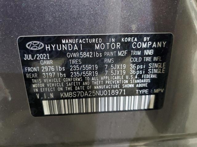 2022 HYUNDAI SANTA FE L #3278799612