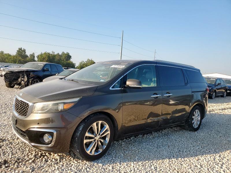 2016 KIA SEDONA SXL KNDME5C10G6128878