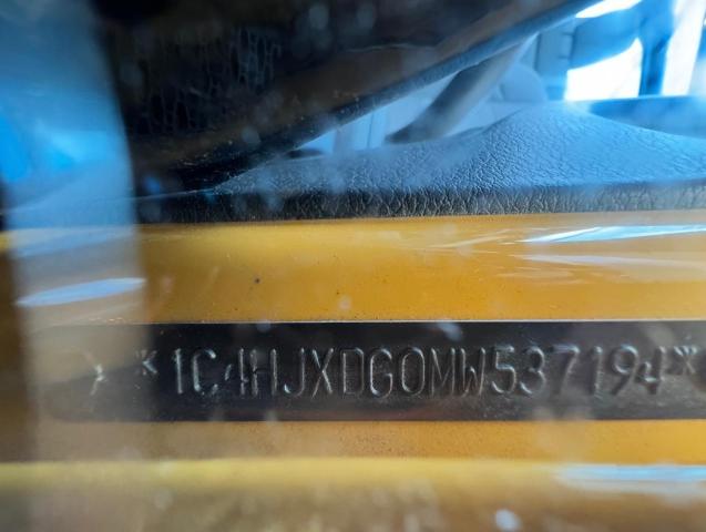 2021 JEEP WRANGLER U 1C4HJXDG0MW537194