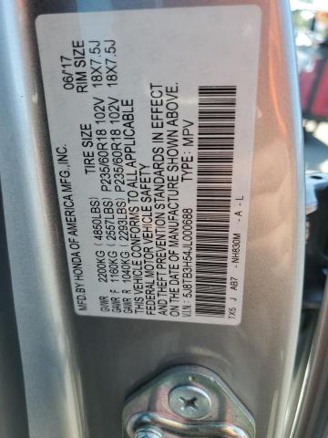 2018 ACURA RDX TECHNO 5J8TB3H54JL000688