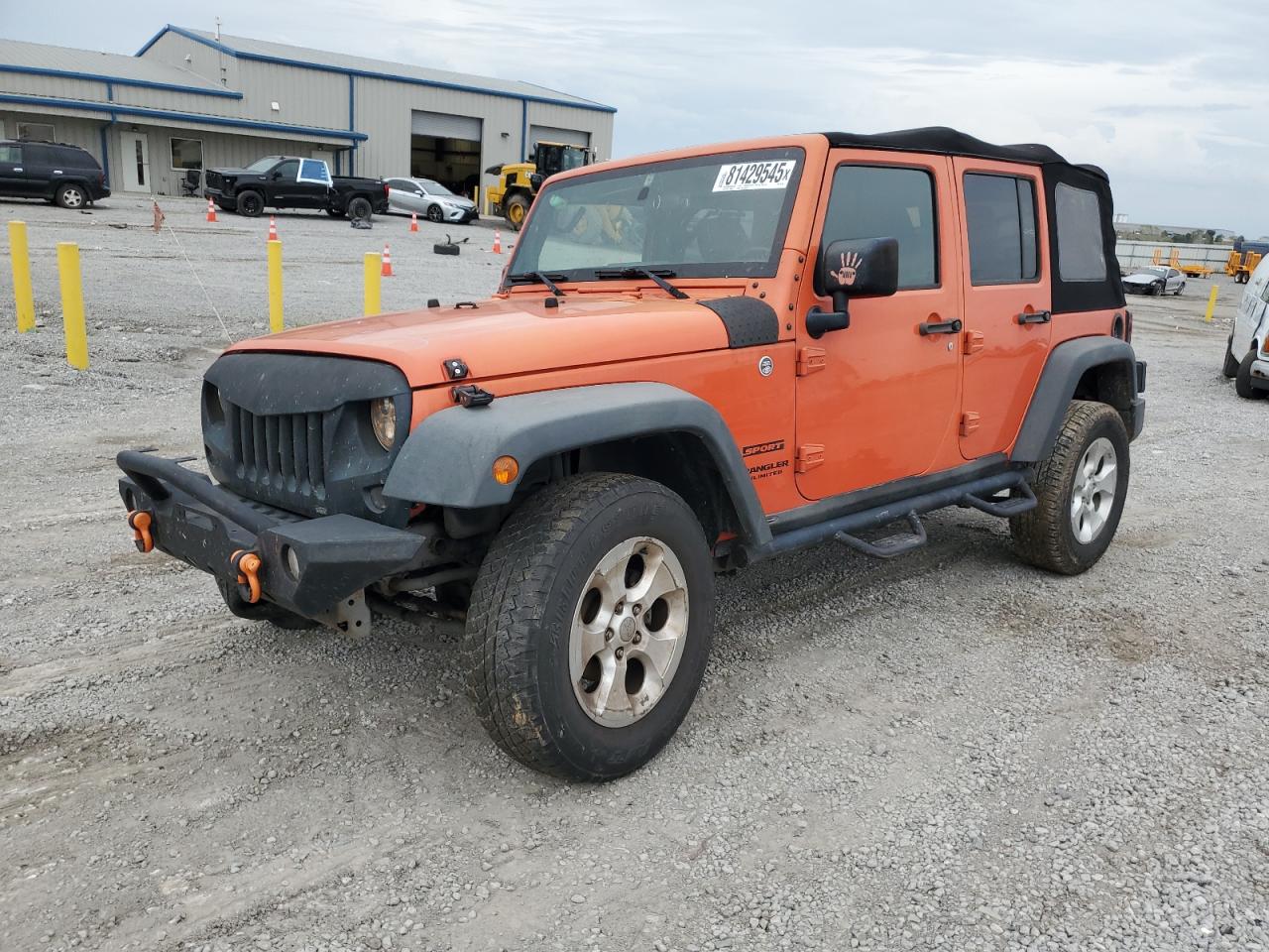 Lot #3290319935 2015 JEEP WRANGLER UNLIMITED SPORT