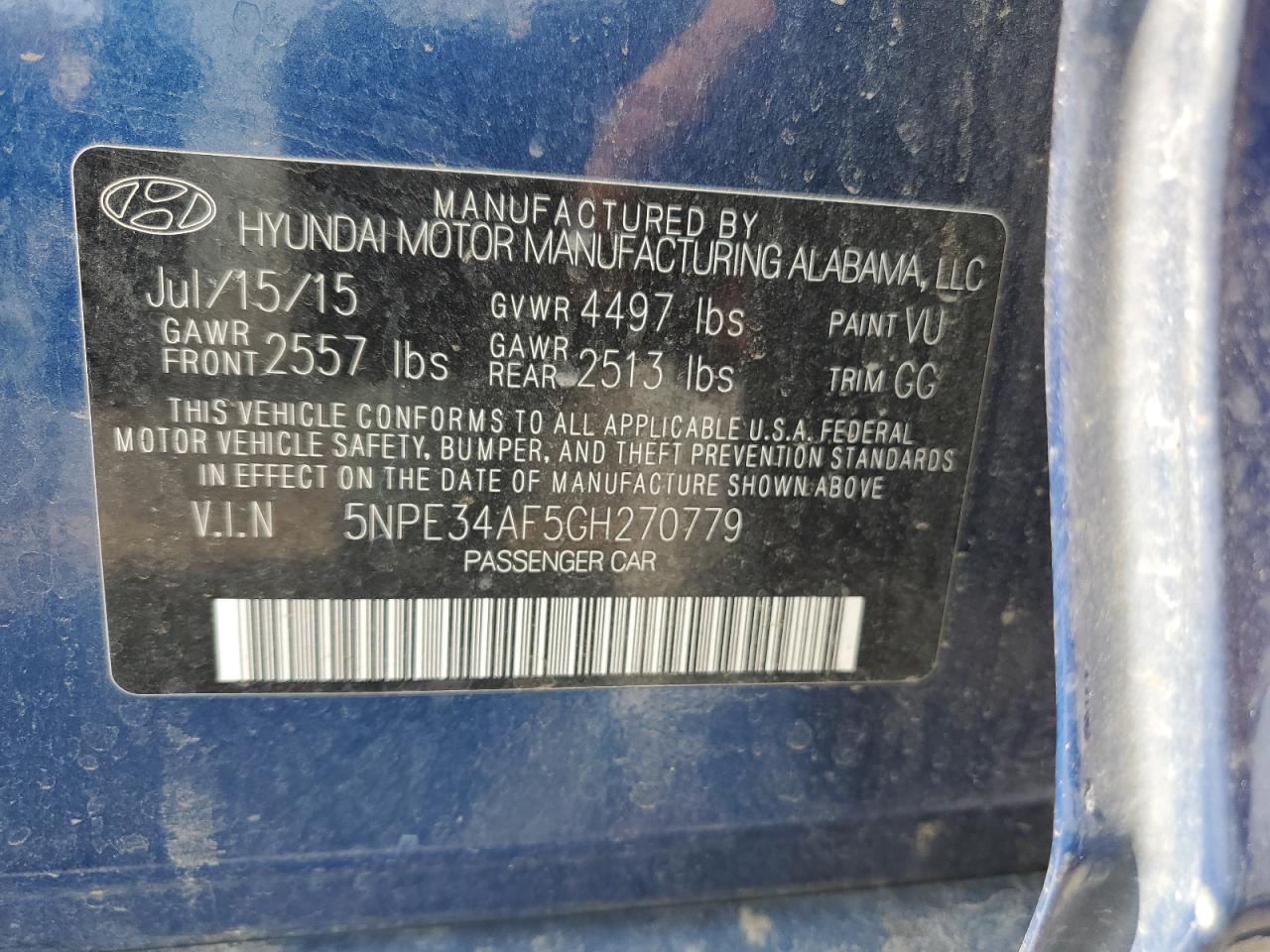 HYUNDAI SONATA SPORT