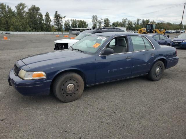 FORD CROWN VICT 2005 blue  gas 2FAFP71W05X150819 photo #1