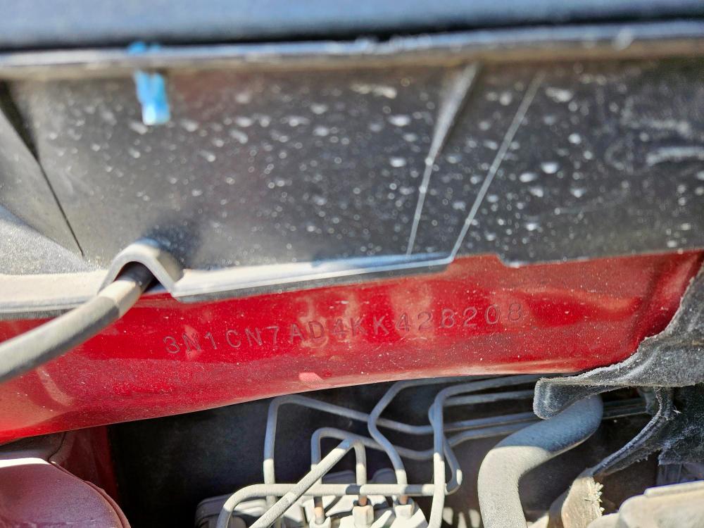 2019 NISSAN VERSA #3290350807