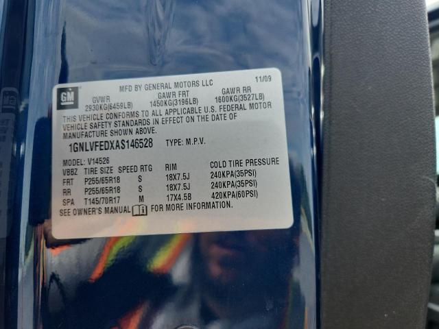 2010 CHEVROLET TRAVERSE LT #3296908843