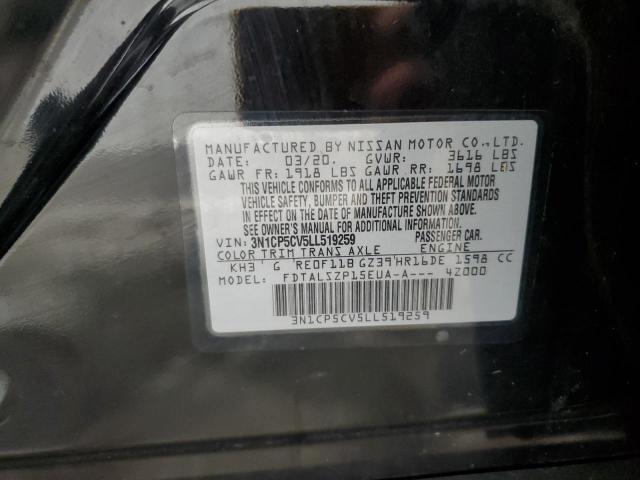 2020 NISSAN KICKS SV 3N1CP5CV5LL519259