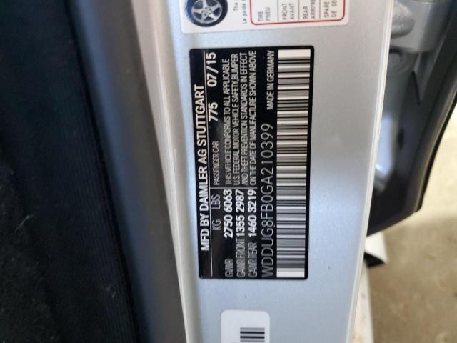 2016 MERCEDES-BENZ S 550 4MATIC WDDUG8FB0GA210399