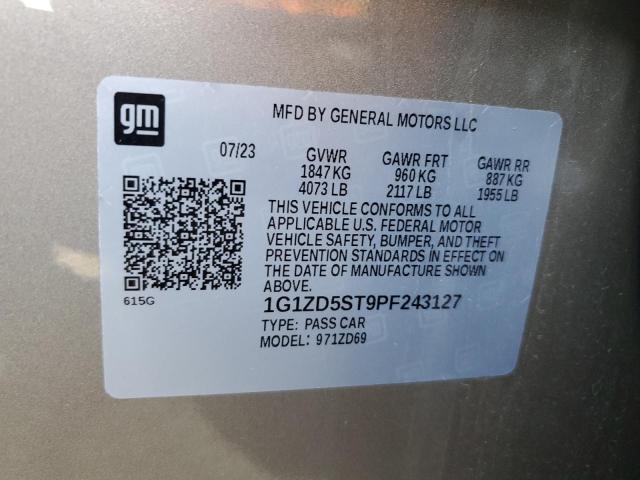 2023 CHEVROLET MALIBU - 1G1ZD5ST9PF243127