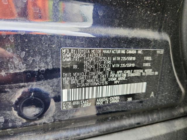 2024 TOYOTA RAV4 XLE P 2T3A1RFVXRW421516