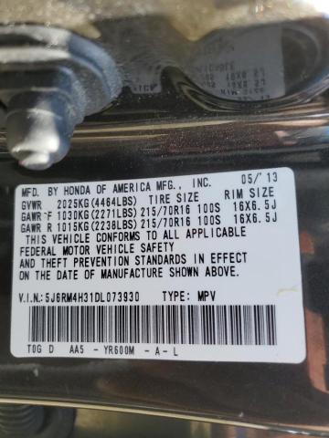 2013 HONDA CR-V LX #3240105539