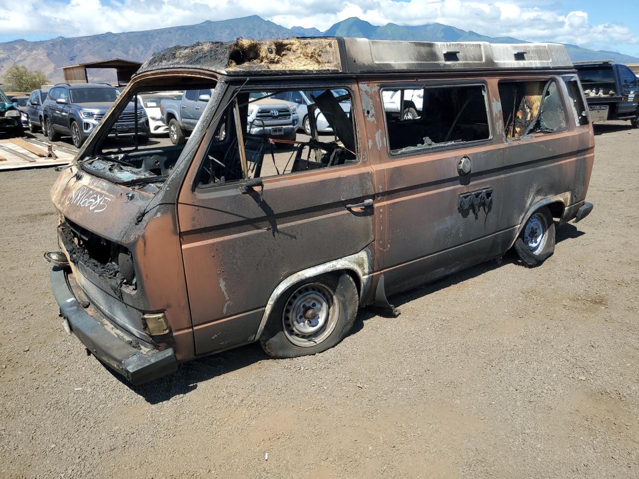 Lot #3268767405 1982 VOLKSWAGEN VANAGON CA