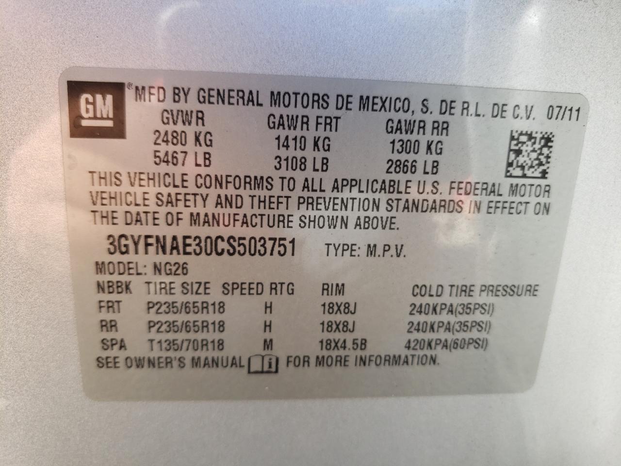 CADILLAC SRX LUXURY COLLECTION