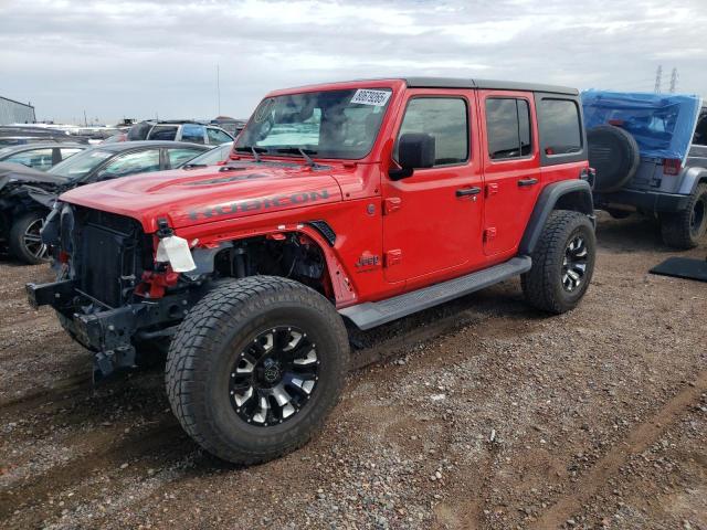 JEEP WRANGLER U 2020 red  gas 1C4HJXFG2LW290692 photo #1