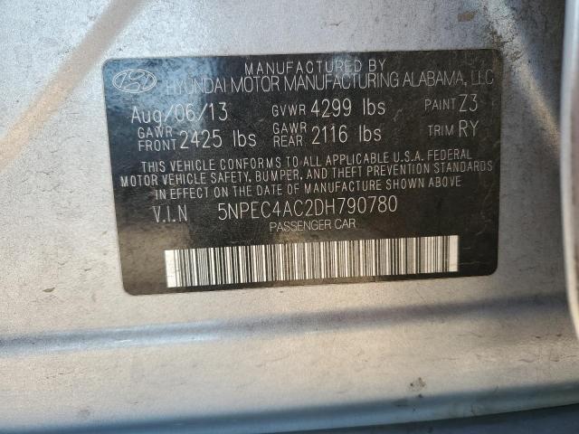 2013 HYUNDAI SONATA SE - 5NPEC4AC2DH790780