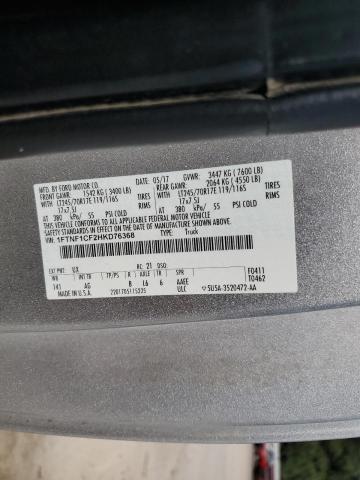 2017 FORD F150 - 1FTNF1CF2HKD76368