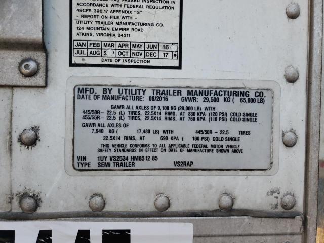 2017 UTILITY VS2RA #3310680732