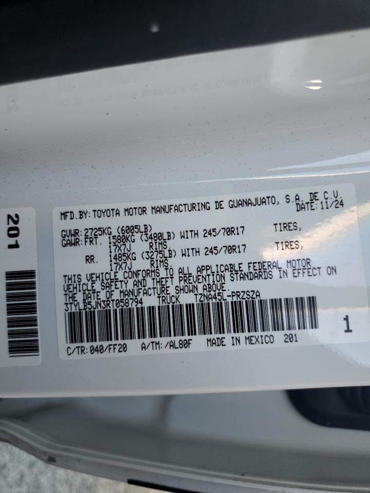 TOYOTA TACOMA DOUBLE CAB