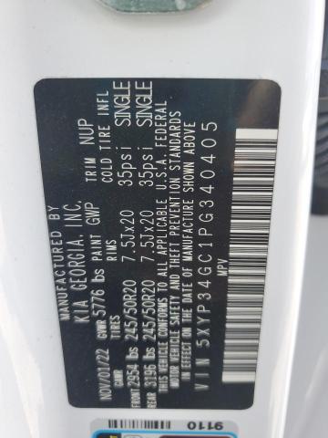 2023 KIA TELLURIDE 5XYP34GC1PG340405