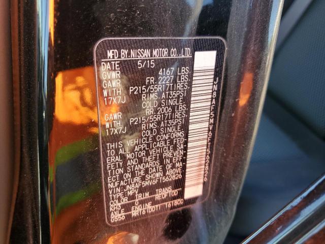 2015 NISSAN JUKE S JN8AF5MV6FT562826