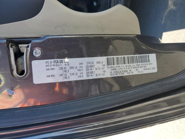2018 DODGE GRAND CARA 2C4RDGCG8JR282666