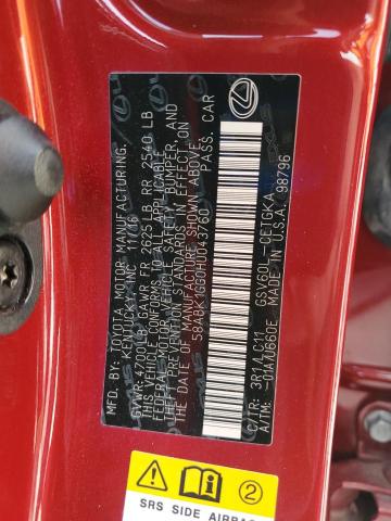 2017 LEXUS ES 350 - 58ABK1GG0HU043760