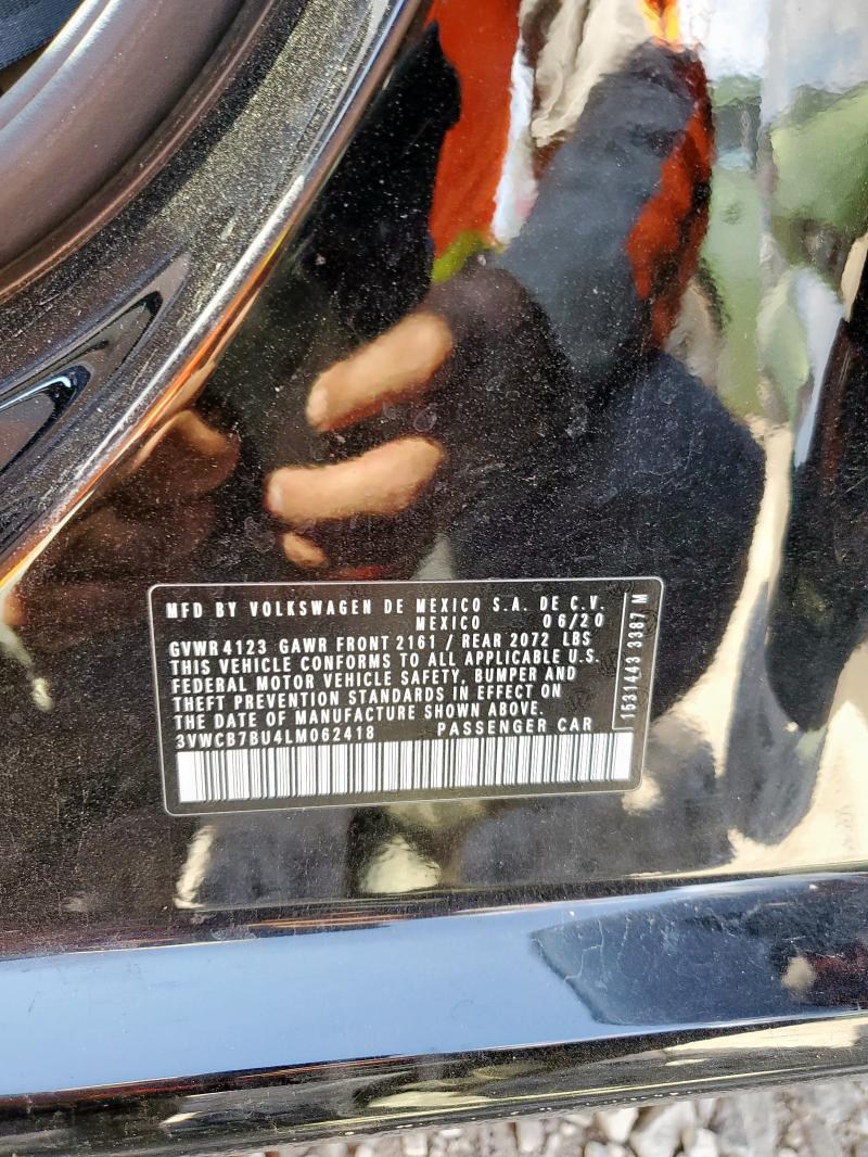 2020 VOLKSWAGEN JETTA S 3VWCB7BU4LM062418