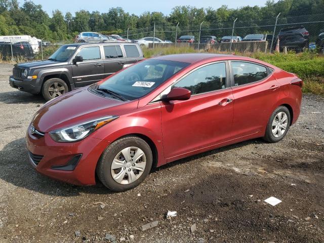 Global Auto Auctions: 2016 HYUNDAI ELANTRA SE
