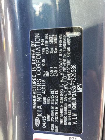 2015 KIA SOUL + KNDJP3A5XF7229586