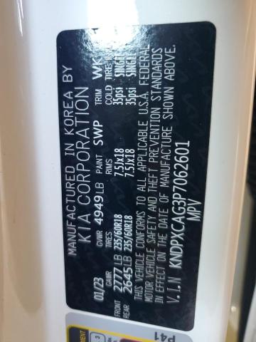 2023 KIA SPORTAGE SX PRESTIGE KNDPXCAG3P7062601