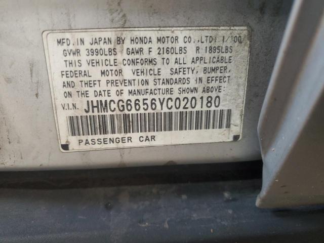 2000 HONDA ACCORD LX #3283987799