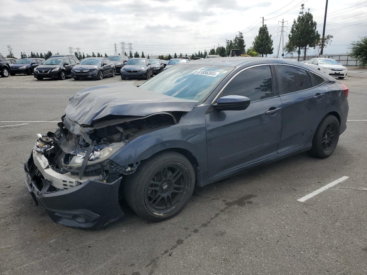 Lot #3298084166 2017 HONDA CIVIC EX