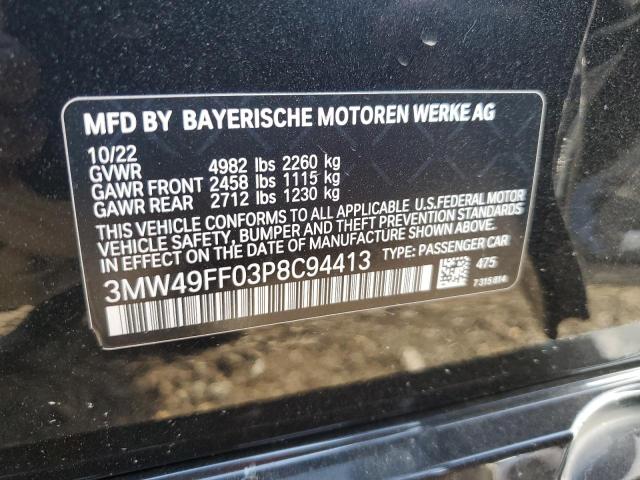 2023 BMW M340XI 3MW49FF03P8C94413