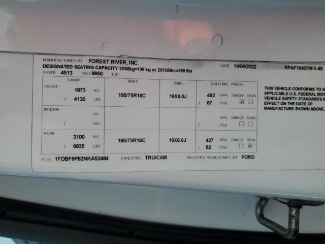 2022 FORD TRANSIT #3239222180