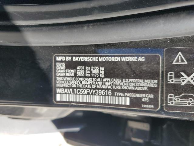 2015 BMW X1 XDRIVE2 - WBAVL1C59FVY39616