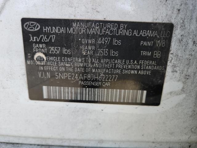 2018 HYUNDAI SONATA SE 5NPE24AF8JH622277