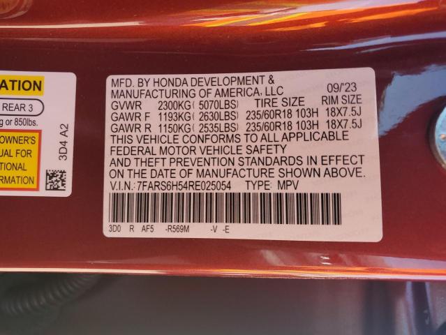 2024 HONDA CR-V SPORT 7FARS6H54RE025054