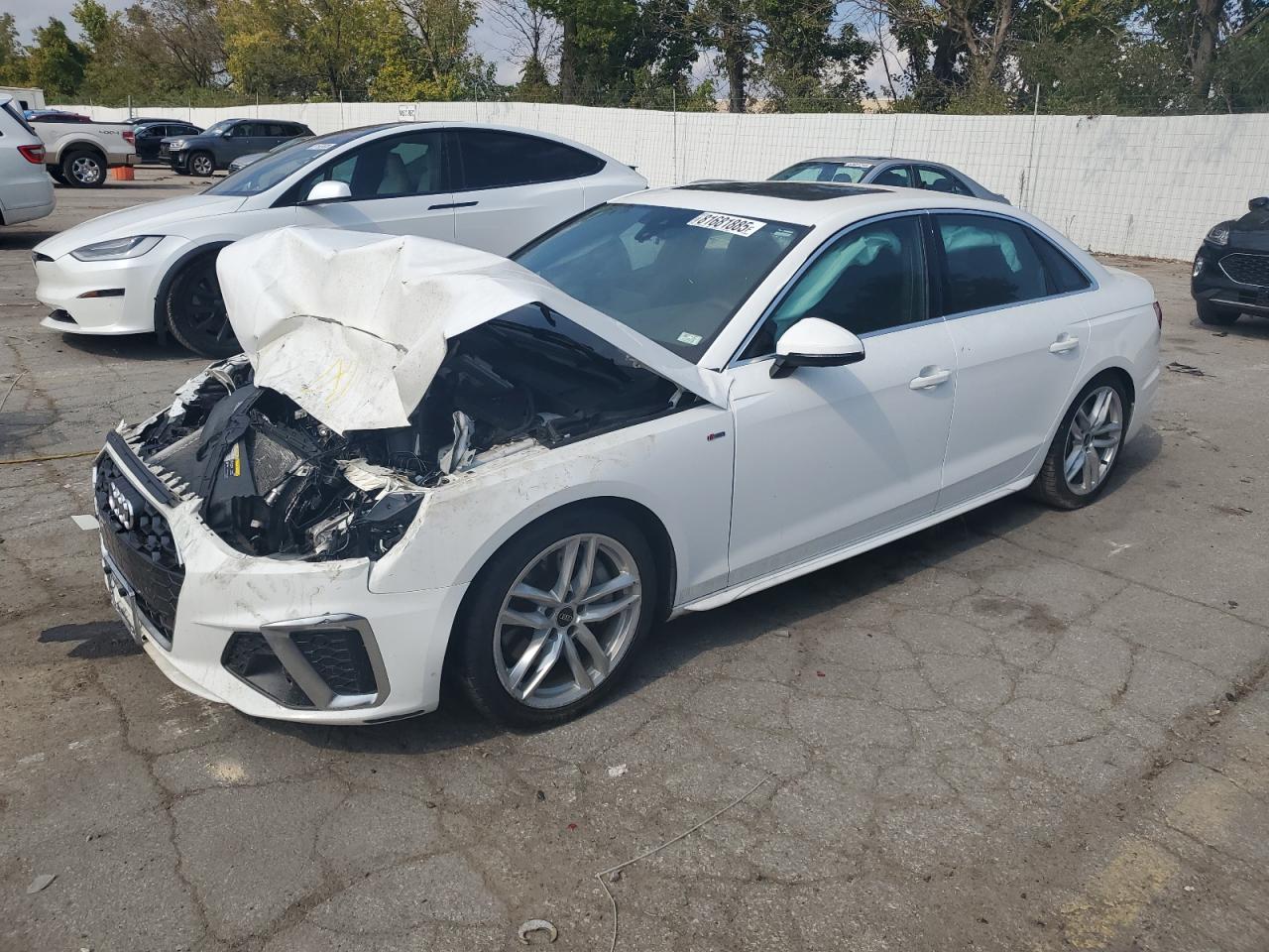 Lot #3301740332 2023 AUDI A4 PREMIUM PLUS 45