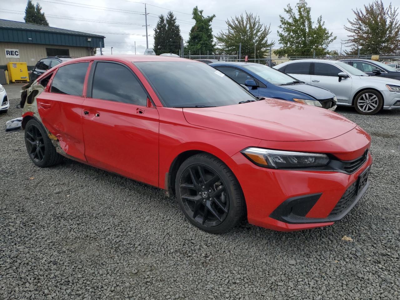 Lot #3302703049 2022 HONDA CIVIC SPOR