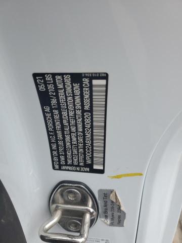 2021 PORSCHE BOXSTER SP WP0CC2A8XMS240820