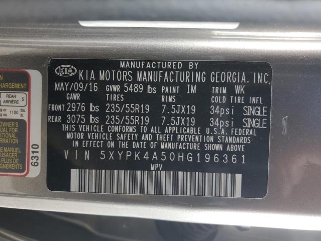 2017 KIA SORENTO SX #3258184622