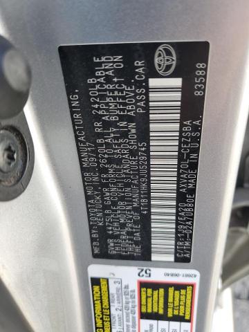 2018 TOYOTA CAMRY L 4T1B11HK9JU529745