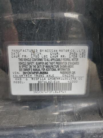 2015 NISSAN VERSA S 3N1CN7AP3FL868964