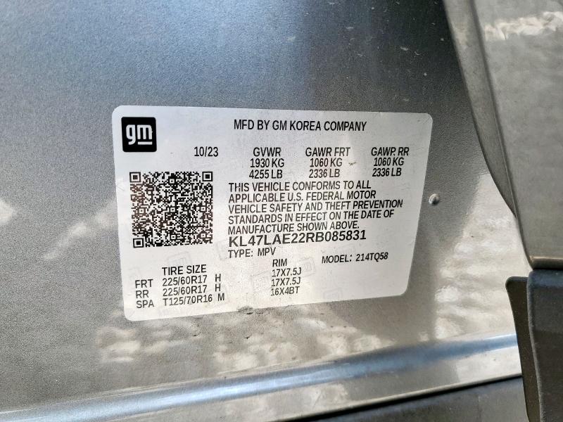 2024 BUICK ENVISTA PR KL47LAE22RB085831