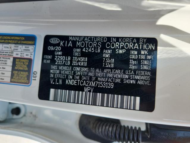 2021 KIA SELTOS SX KNDETCA2XM7153139